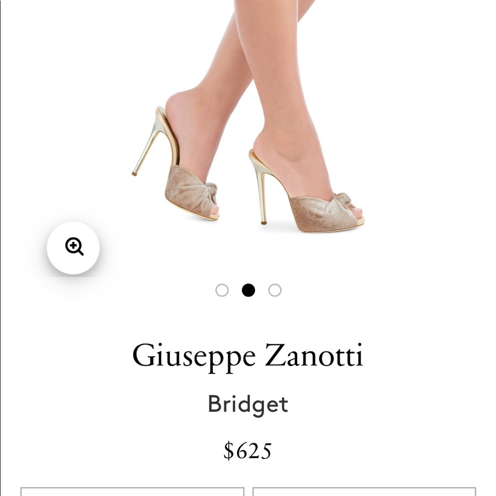 Giuseppe Zanotti Light Pink Velvet Heels Size 37.5 - Picture 4 of 12